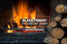 Time To Appreciate Your Log Fire & Black Friday Code CYBER5