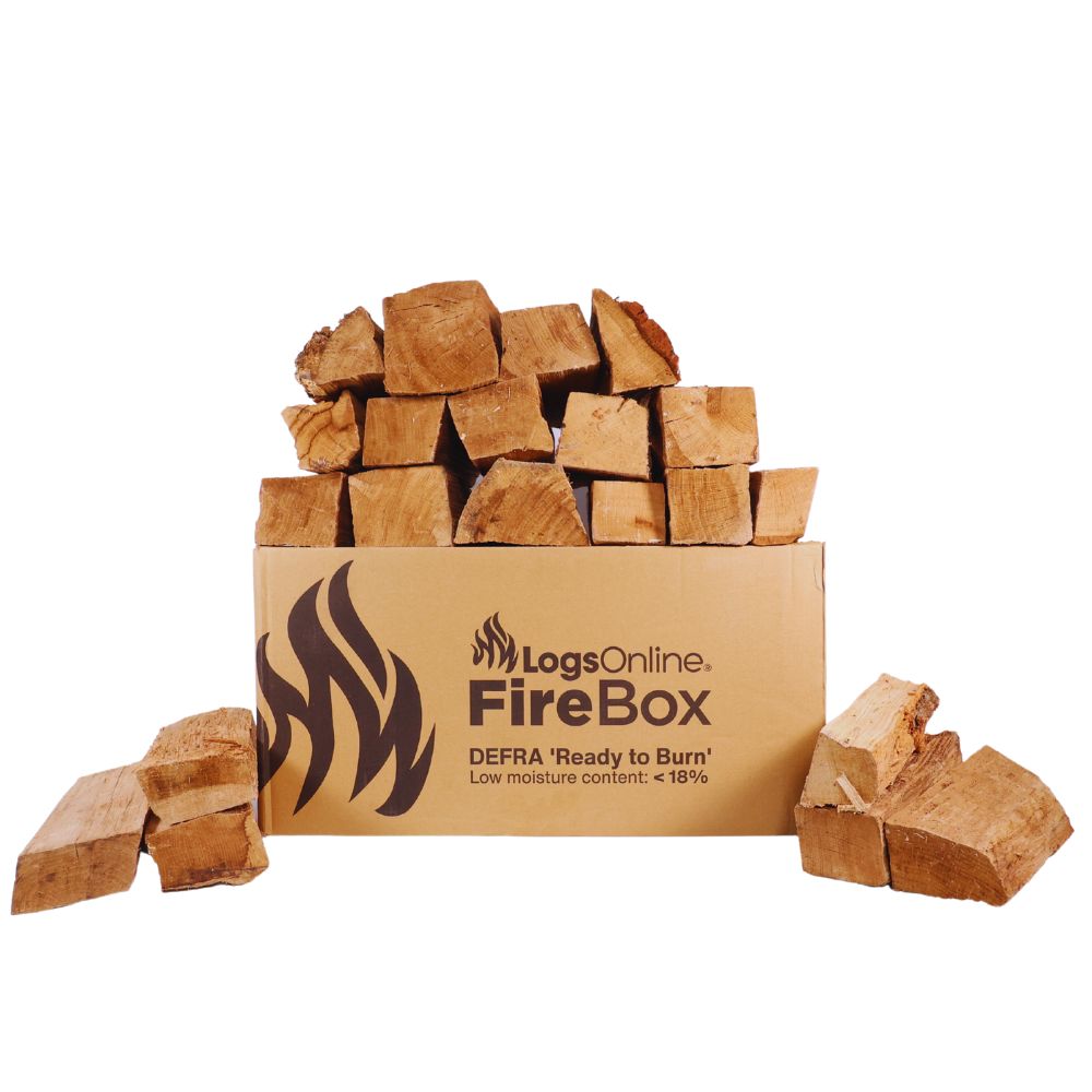 40KG Box Kiln Dried Oak Firewood Logs