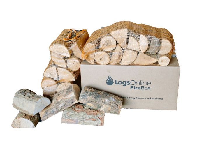 20kg Chiminea & Fire Pit Ash Logs Handy Box